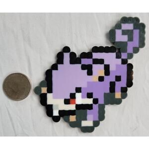 Rattata Menu Icon Pokemon Perler Bead Pixel Art